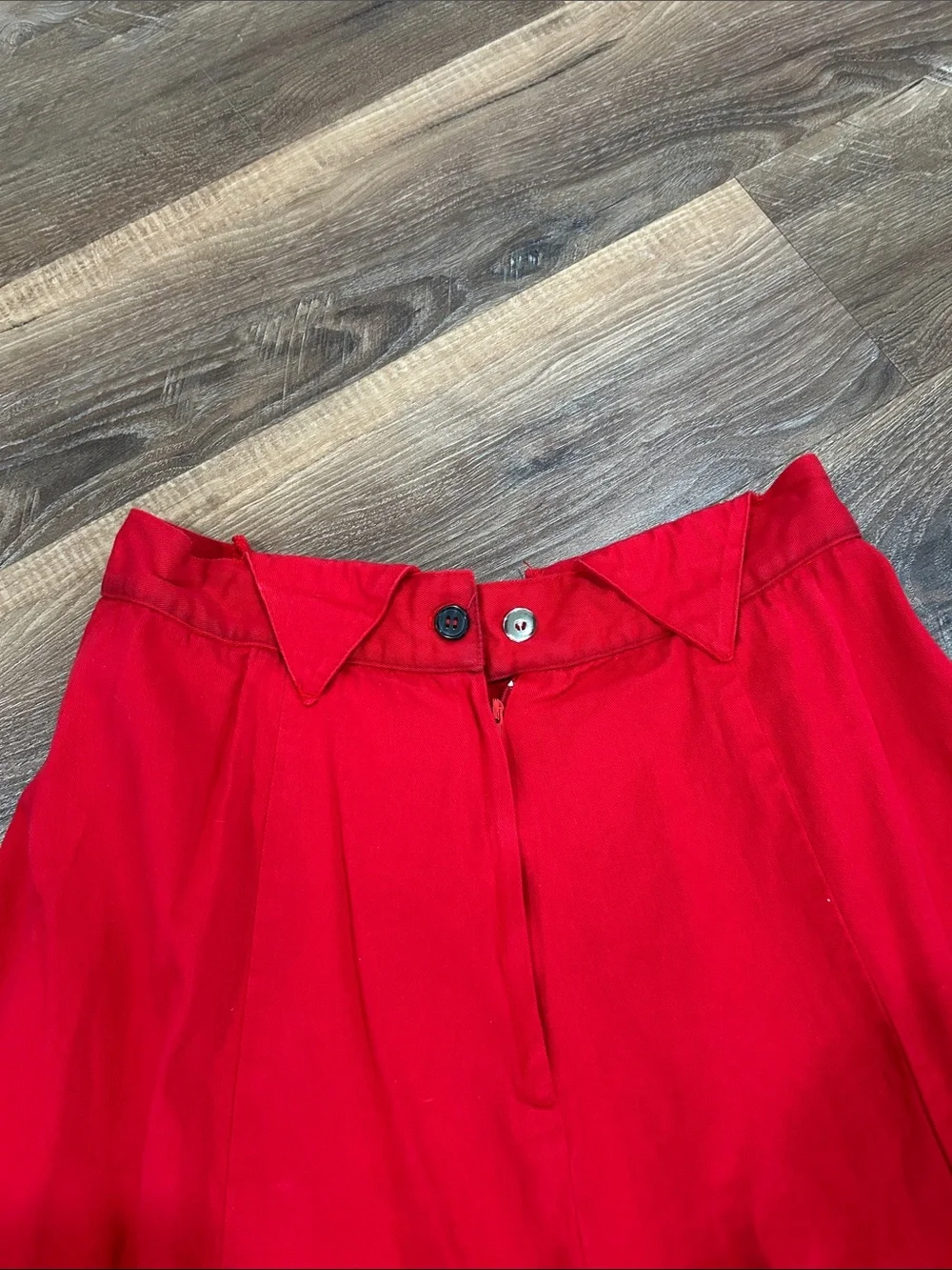 Vintage Circle T by Marilyn Lenox Red Concho Western Rodeo Skirt Womens 13/14 - Picture 10 of 14